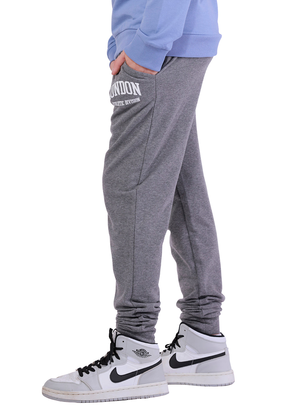 Kids Boys Printed Joggers Made of Pure Cotton Fabric